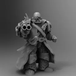 Tide Haunters - Dread Captain Barret 'Double Barrel' Barnabus