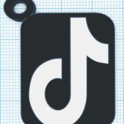 TikTock key ring