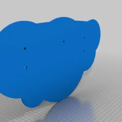 Toniebox Wolke Wandregal