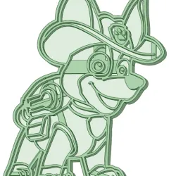 Tracker whole cookie cutter