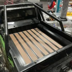 traxxas Trx6 magnetic bed conversion