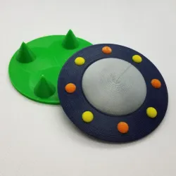 UFO Toy with Base