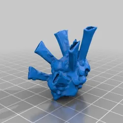 Venomthrope Body and Tendrils (low poly)