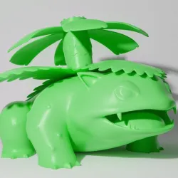 VENUSAUR STANDING (PART OF THE VENUSAURPACK, AND BULBASAUREVOPACK, READ DESCRIPTION)