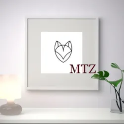 WOLF WALL SCULPTURE 2D