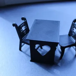 1/12 and 1/6 Miniature Table