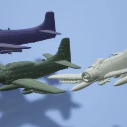1:200 Douglas A-1 (AD) Skyraider