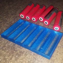18650 battery tray