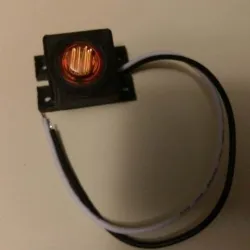 19mm - 3/4" Push In Marker Light Mount