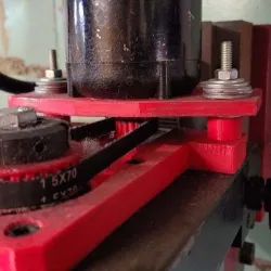 3d printable Sieg x2 mini mill belt drive conversion