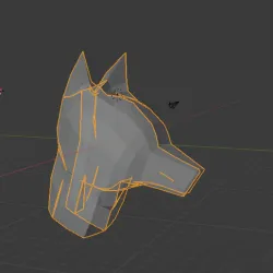3d wolf