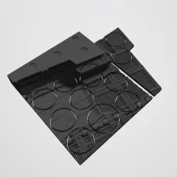 40K INDUSTRIAL BASES - TABLEWAR MAGNETIC TRAY INSERT WITH BASES (10 X 32MM + 1 x 40mm MIDDLE TRAY)