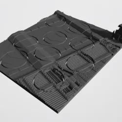 40K INDUSTRIAL BASES - TABLEWAR MAGNETIC TRAY INSERT WITH BASES (10x 32MM LEFT TRAY)