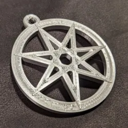 7 Pointed (Elven or Fairy) Star Pendant