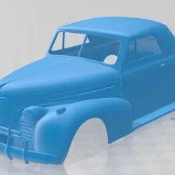 80 Convertible 1939 Printable Body Car