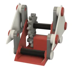 A 3D Printed Simple "Walking" Mechanism