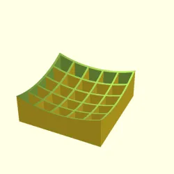 A sphere holder