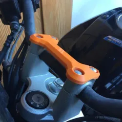 Acutrax clamp cover clam for yamaha fz byson