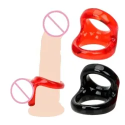 ADJUSTABLE COCK RING ROPE, ADULT MEN'S INTIMATE TOYS SILICONE FOR DELAY EJACULATION COCK SCROTUM RING MALE DURABLE COCKRING. FOR DELAYED EJACULATION, LONG COCK, ADULT GAME, BDSM BONDAGE