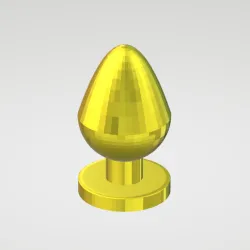 Anal plug medium