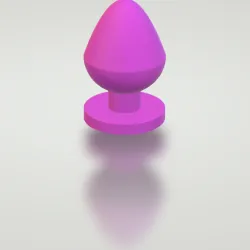 Anal plug size L