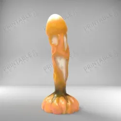 Anal/Vaginal Dildo - Ghost Pumpkin