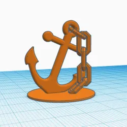 Anchor Decoration for Aquariums