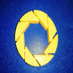 Another articulated aperture science logo