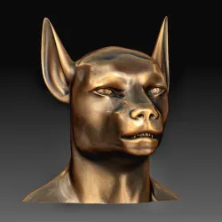 Anubis head