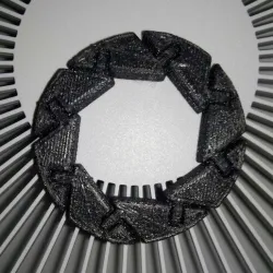 Articulated aperture science logo