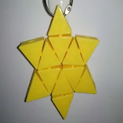 Articulated hexagonal star