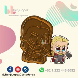 Avenger Thor Cookie Cutter