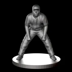 baseball 2 player model 3D