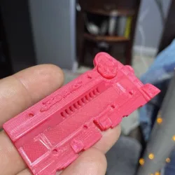 Beams engine cover keychain