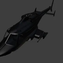 Bell 222 Airwolf helicopter (Fuselages for 450)