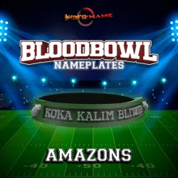 Bloodbowl 2016 amazons nameplates