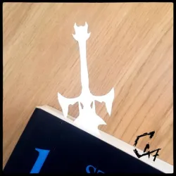 Bloodwars Two-handed Sword Bookmarks