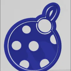 Blower Christmas decoration 1 cut, stamp for cookie