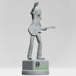 Bob Marley - 3D Printable