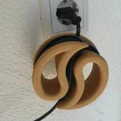 Cable reel wire spool organizer yin yang rope shortener