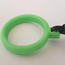 Cable/Zip Tie Drain Snake Handle