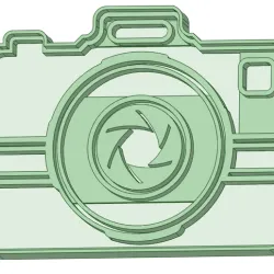 Camera 1 cookie cutter
