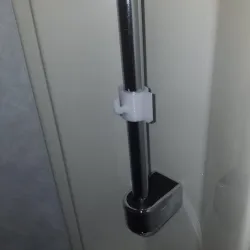 camper van shower bar hook