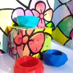 candles, candle holders,