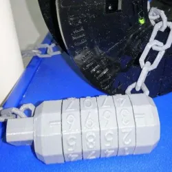 Chain bike lock