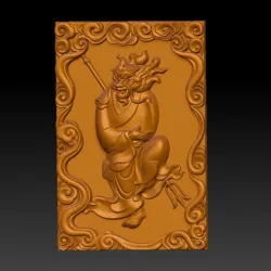 Cloud carving Zodiac pendant 5 dragon