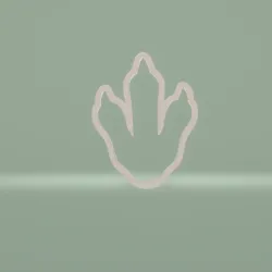 cookie cutter penguin foot