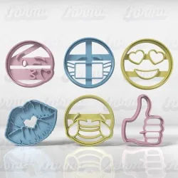 cookieCutter Emojis / cookie cutters
