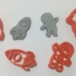 Cortador ASTRONAUTA (cookie cutter astronaut)