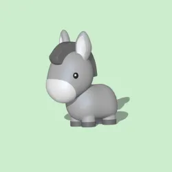 Cute Donkey